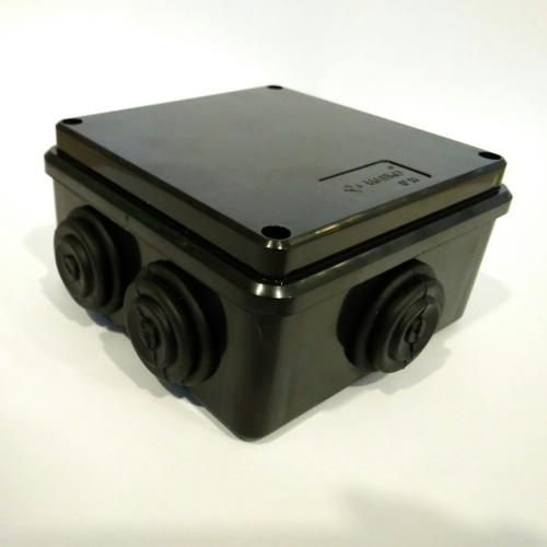 Gambar MASKO Junction Box Plastik Dorados Duradus Kotak Listrik Banyak Ukuran - Hitam, 128X128X75mm dari Pi Toserba undefined Tokopedia