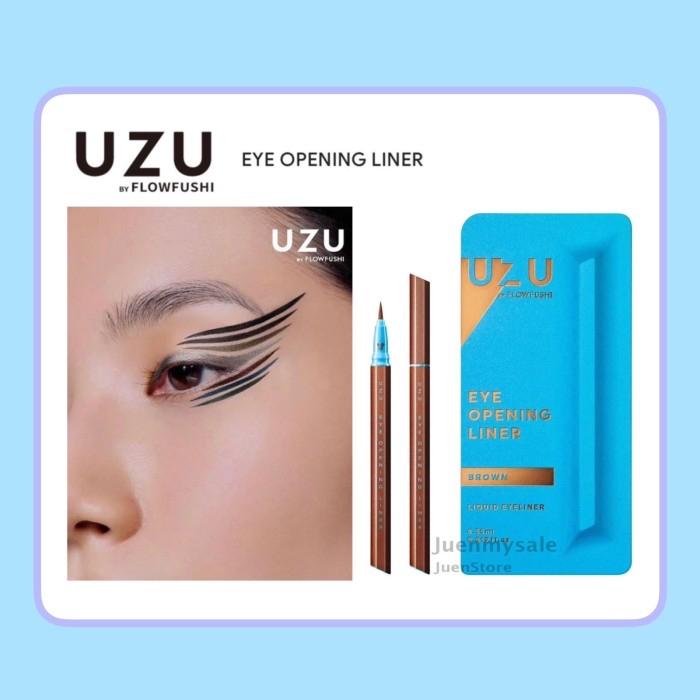 Gambar FLOWFUSHI Mote Liner Liquid Eyeliner - Brown, new packaging dari JuenStore888 undefined Tokopedia