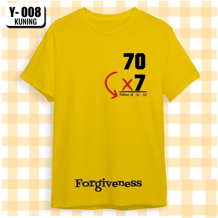 Gambar Kaos rohani kristen katolik 70x7 - Kuning, XL dari MJ Shirt undefined Tokopedia