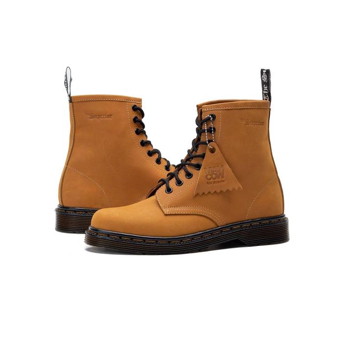 Gambar Sepatu Mancow Boots High Tan Horse Sneakers Formal Kulit Pria Wanita - Tan Horse, 38 dari Sepatu Lokal Terbaik 1998 undefined Tokopedia