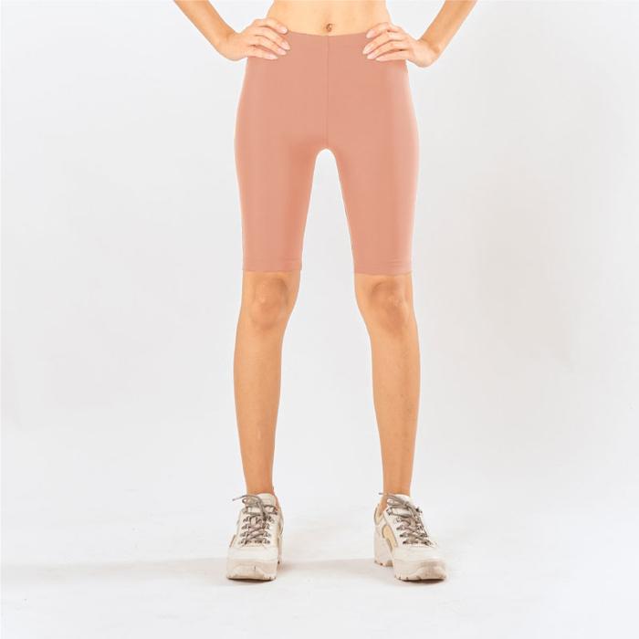 Gambar Lee Vierra Women Biker Short Nylon, Celana Pendek Olahraga - Blush, XXL dari leevierractive undefined Tokopedia