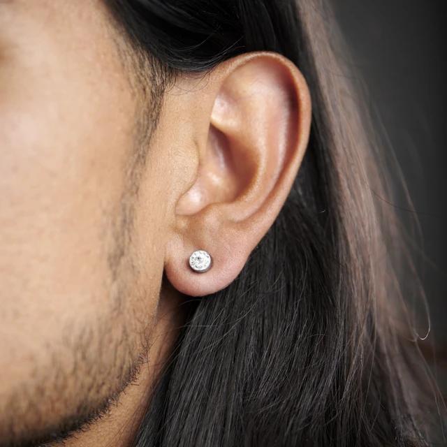 Gambar Anting Magnet Pria Tanpa Tindik Model Swarozki - Putih, 8 dari creyosgallery undefined Tokopedia