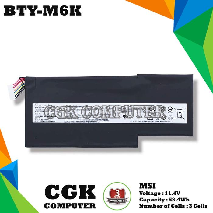 BLESYS BTY-M6K Akku für MSI Stealth Pro GF63 GF65 Nigeria | Ubuy