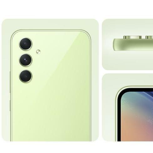 Gambar SAMSUNG GALAXY A54 5G 8/128GB | 8/256GB GARANSI RESMI - Lime, 8/128GB dari Arunika Tech undefined Tokopedia