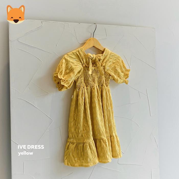 Gambar Paulette Kids - Ive Dress Anak Perempuan - Yellow, 6 (5-6y) dari Paulette Kids undefined Tokopedia