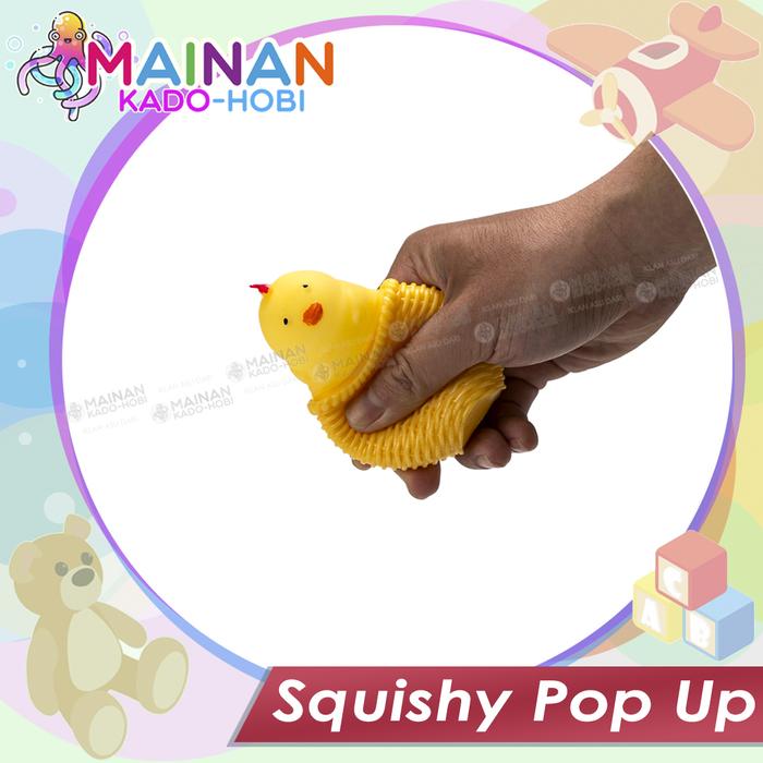 Gambar MAINAN ANAK STRESS GAME SQUISHY KARET KARAKTER LUCU AYAM CHICK - AYAM KUNING dari Mainan Kado Hobi undefined Tokopedia