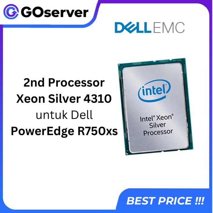Jual Processor Intel Xeon Silver 4310 for Dell R750xs PowerEdge - Kota ...