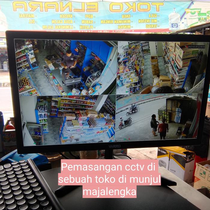 Gambar PAKET CCTV 4 KAMERA majalengka cirebon kuningan indramayu sumedang dari CAKRAWALA UNIK undefined Tokopedia