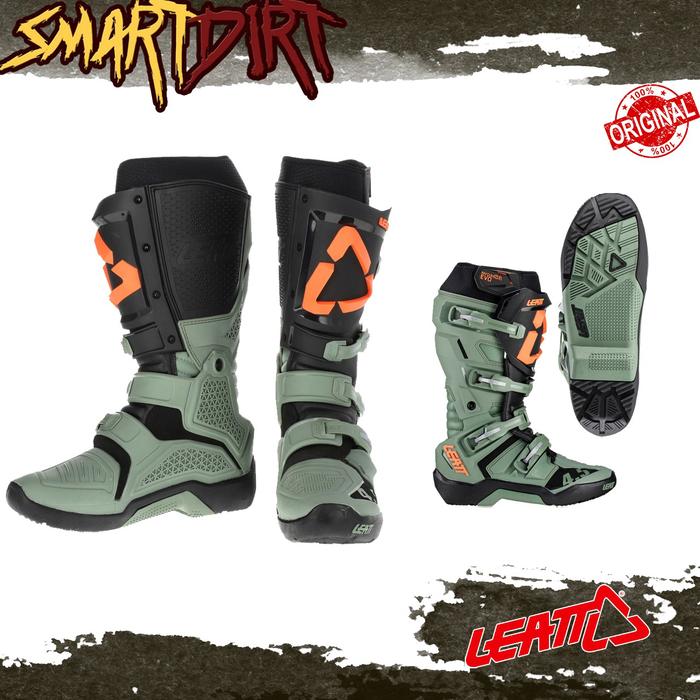 Jual SEPATU LEATT HYDRADRI CACTUS GREEN BOOTS CROSS TRAIL