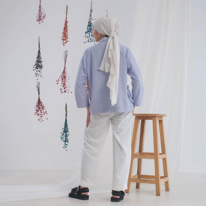 Gambar Outerwear Wanita tob Hari Outer - stone blue dari Tobclothes undefined Tokopedia