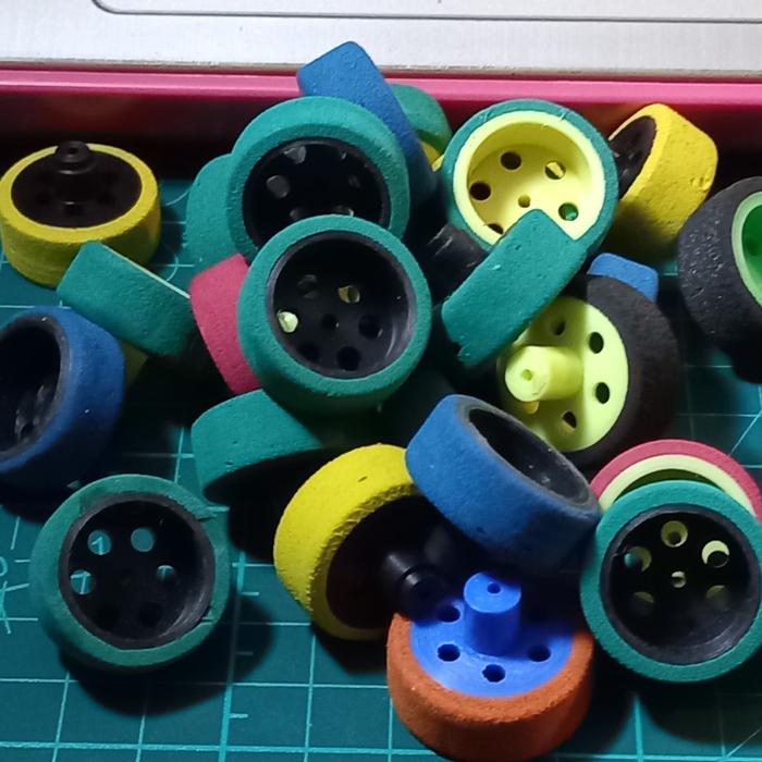 Jual Ban Busa Keras Foam Velg Plastik Roda Tamiya Mini 4WD isi 2 pcs ...