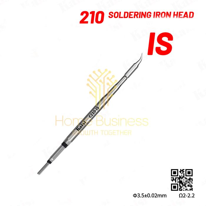 Gambar KAISI Mata Solder Pisau Runcing Bengkok C210 T210 210 C210 IS I K - C210 IS dari Home Business Jbu undefined Tokopedia