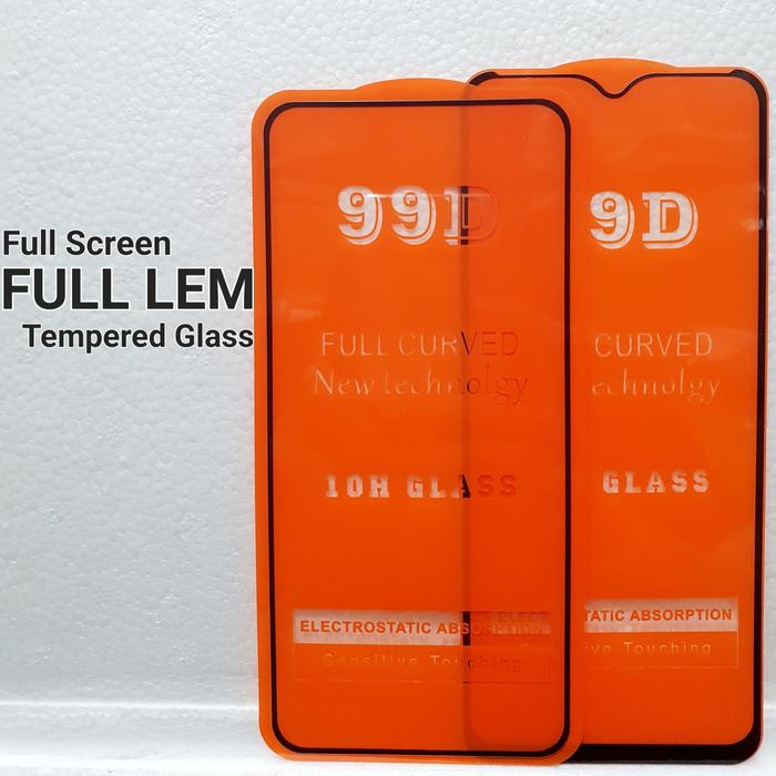 Jual Tempered Glass tg Full Layar Lem Xiaomi Mi Note Redmi GO S2