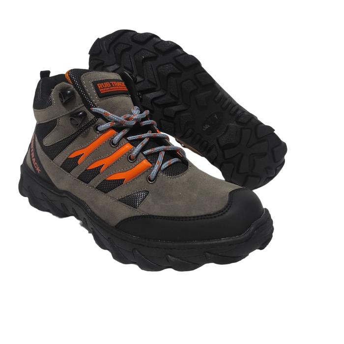 Gambar SEPATU GUNUNG PRIA WANITA SEPATU TRACKING HIKING SEPATU BIKER RUBTRACK - TEON GREY, 38 dari SEPATU 46 BANDUNG undefined Tokopedia
