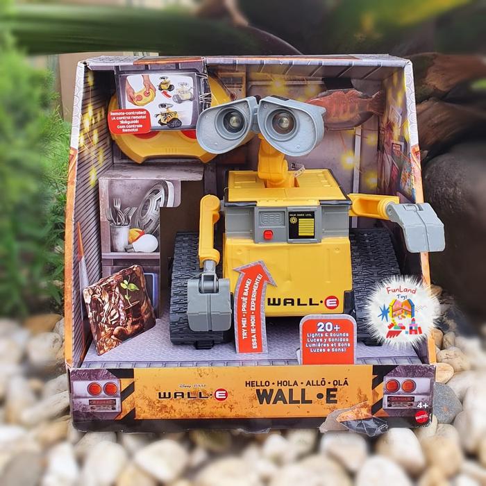 Jual Disney Pixar Wall E Remote Control Robot Toy Kota Medan