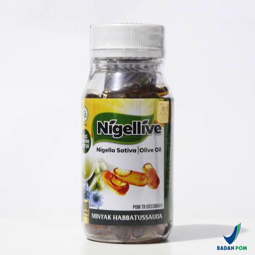Gambar Nigellive - Minyak Habbatussauda Plus Minyak Zaitun 100 kapsul dari Amanah Herbal Surabaya undefined Tokopedia