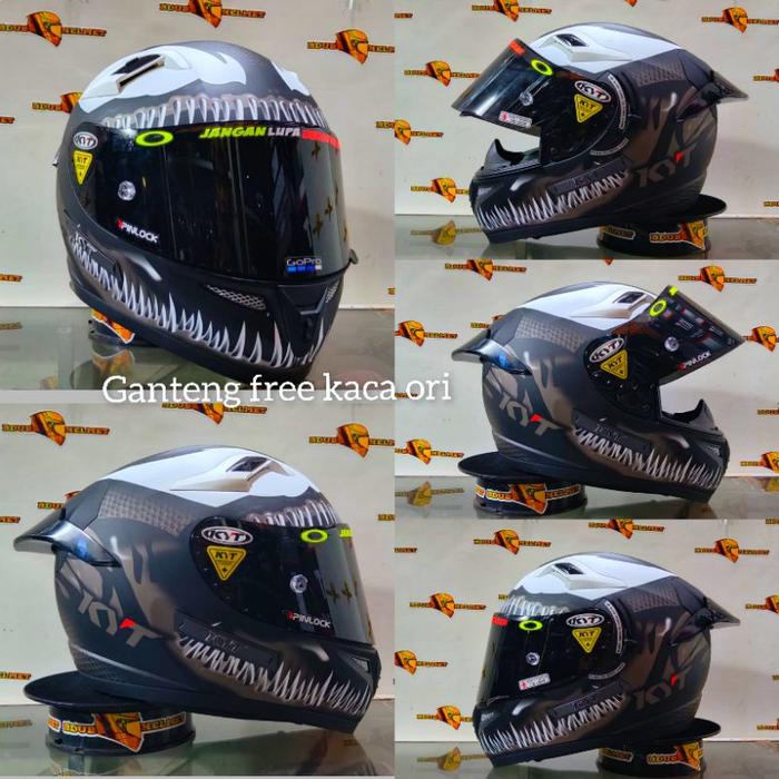 Venom Leopard Helmet Kyt Venom Jual SPOILER KYT TT COURSE TTC 3D