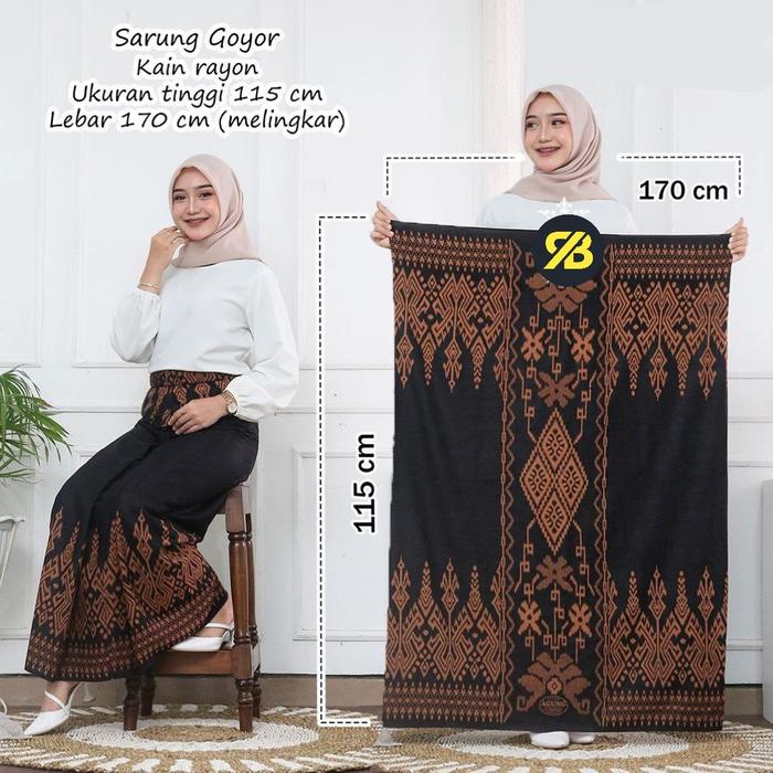 Gambar SARUNG MBAK SANTRI SARUNG WANITA SARUNG GOYOR TUBANAN SARUNG BATIK - DIAMON GYR dari Madina-Store undefined Tokopedia