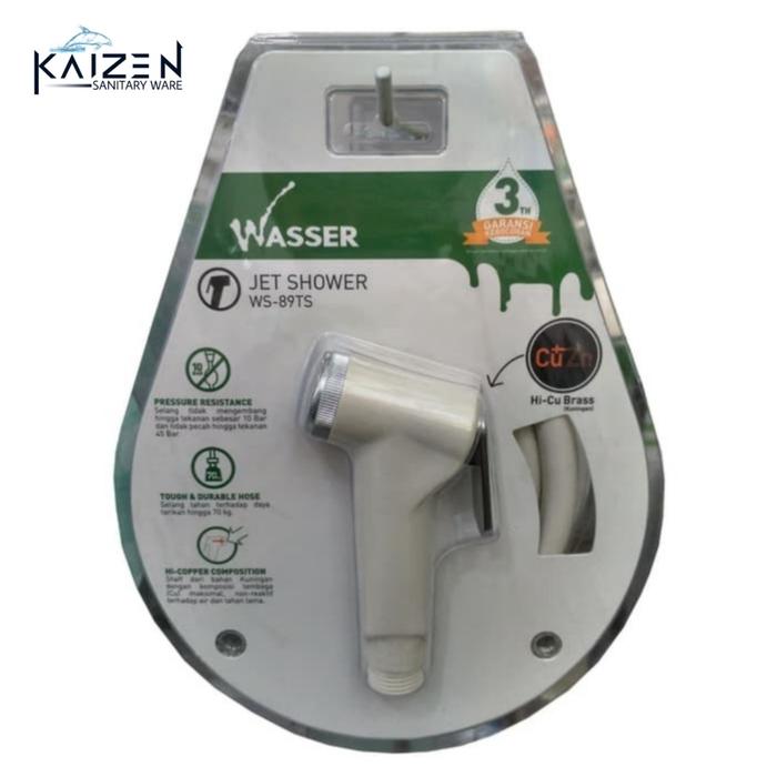 Gambar Jet shower wasser WS-89TS+ selang Original Toilet spary bidet - ivroy dari KAIZEN SANITARY WARE undefined Tokopedia