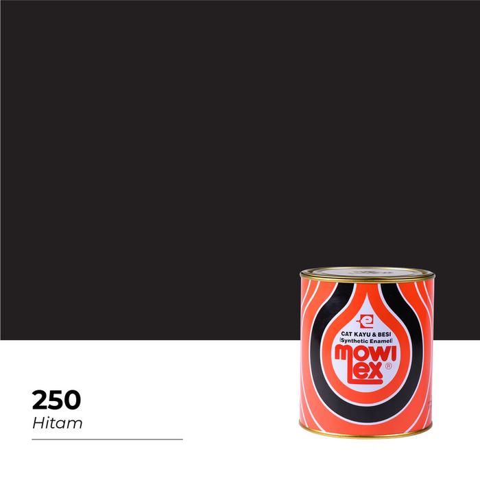 Gambar Mowilex - Cat Minyak untuk Kayu & Besi - PUTIH -HITAM - KB-250 Hitam dari Toko Bintang Jaya Bintaro undefined Tokopedia