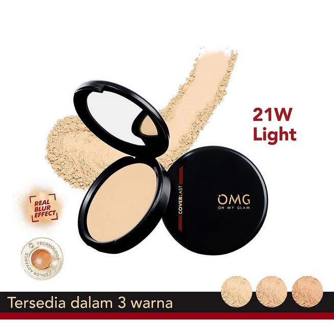 Gambar OMG Oh My Glam Coverlast Two Way Cake 12gr - Light dari Makeupuccino undefined Tokopedia