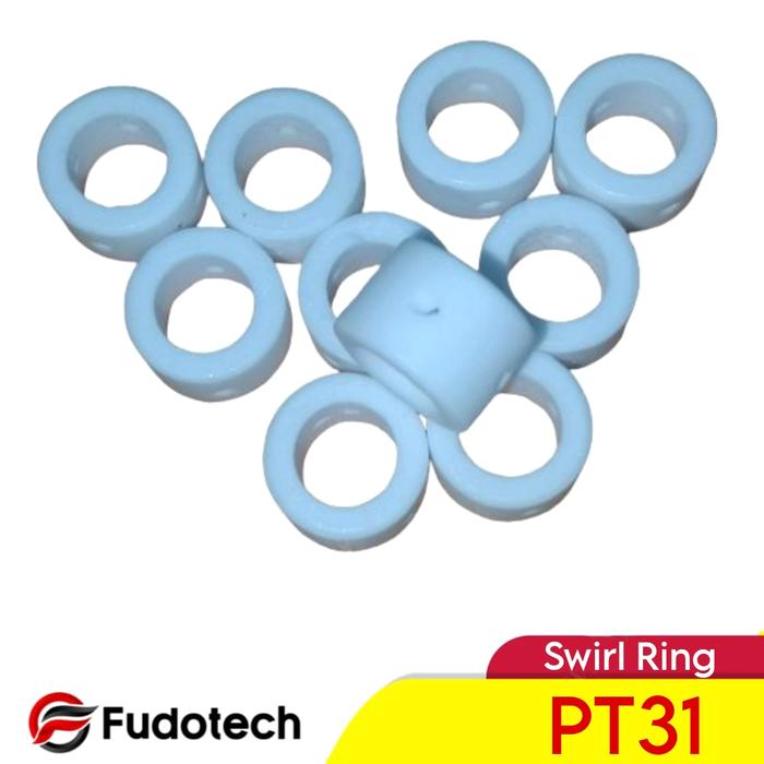 Jual Fudotech Swirl Ring PT31 Cut40 Long Plasma Cut Mata Plasma Cut-40 ...