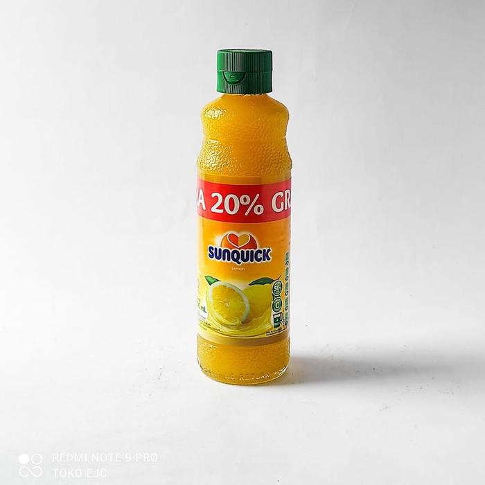Gambar Sunquick Syrup 330ml free packing bubble - Lemon 330ml dari RazwanID undefined Tokopedia