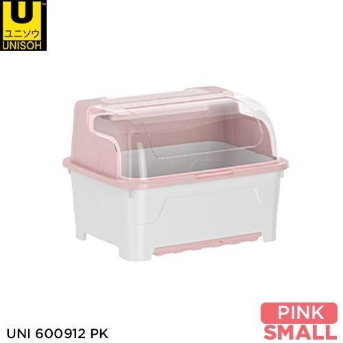 Gambar UNISOH Rak Piring Mangkok Plastik Tempat Pengering Alat Dapur - UNI600912PINK dari unisoh undefined Tokopedia