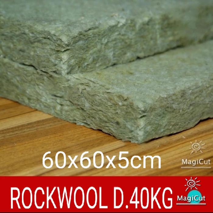 Gambar Rockwool Peredam Suara D60 D80 D100 (60×60×5cm)-D40kg/m3 - D100 dari ADAM INTERIOR TEKHNIK undefined Tokopedia