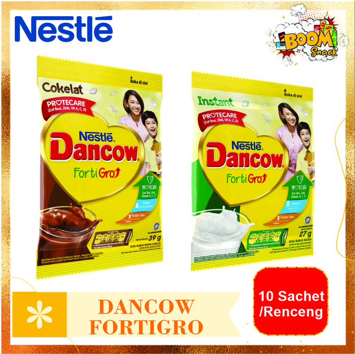 Gambar Dancow FortiGro Sachet isi 10pcs - Vanila dari Boom Snack 888 undefined Tokopedia