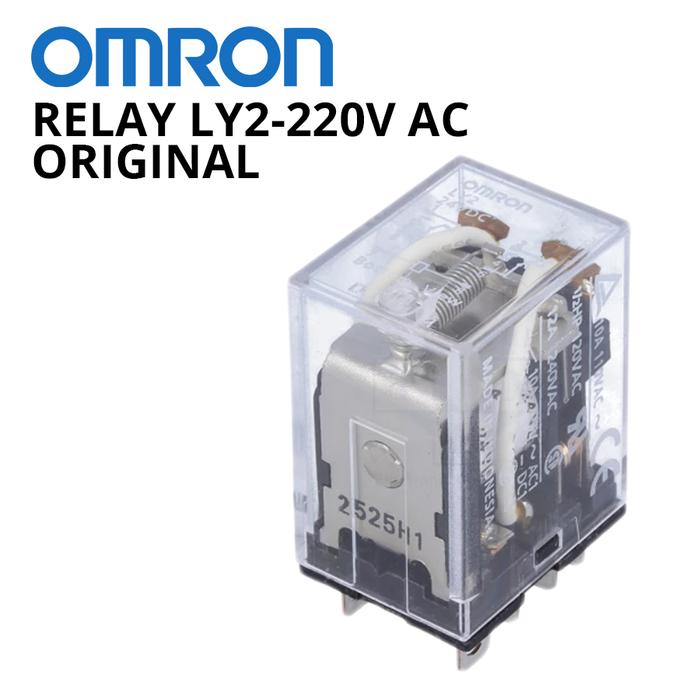 Gambar Relay Omron LY2 - 220V AC dari Timer Elektrik undefined Tokopedia