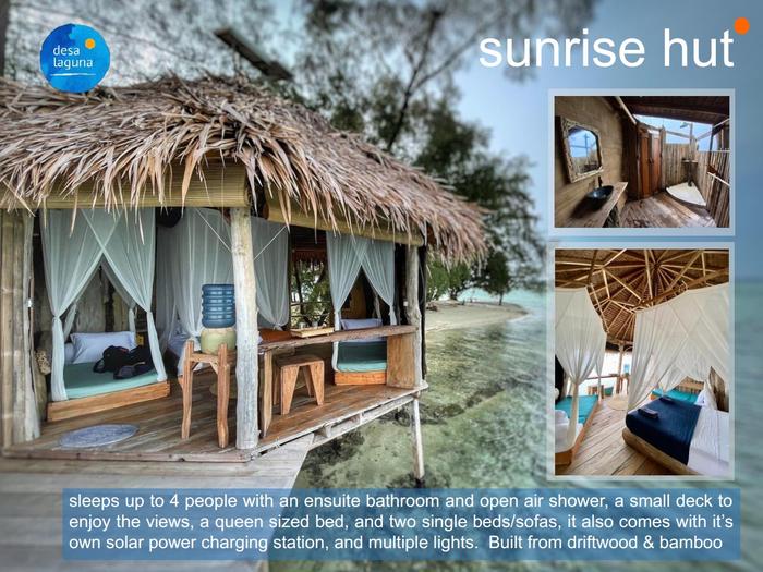 Gambar Paket Wisata Desa Laguna Resort Pulau Seribu - Sunrise Hut, 2 Hari 1 Malam dari Endangered Store undefined Tokopedia