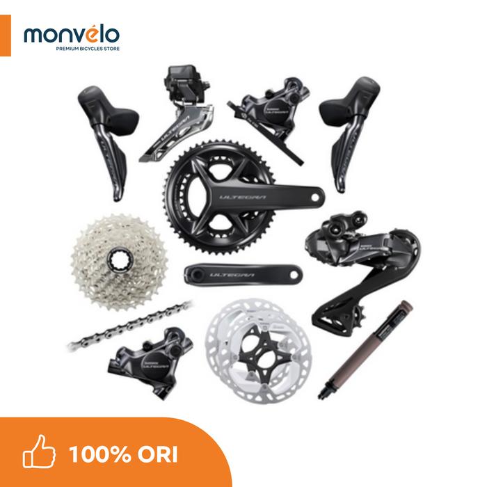 シマノ　ULTEGRA ディスク Di2 グループセット R8070 Jyothinivasaluva Gruppo Shimano Ultegra R8070 Di2 Disc 11v Shimano