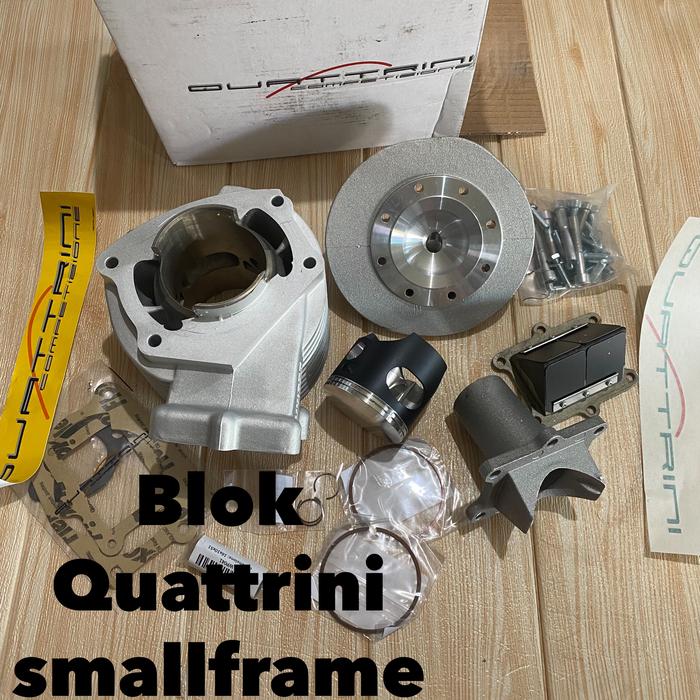 Marmitta Quattrini Motore Vespa Zirri Usato Subito Jual Silinder