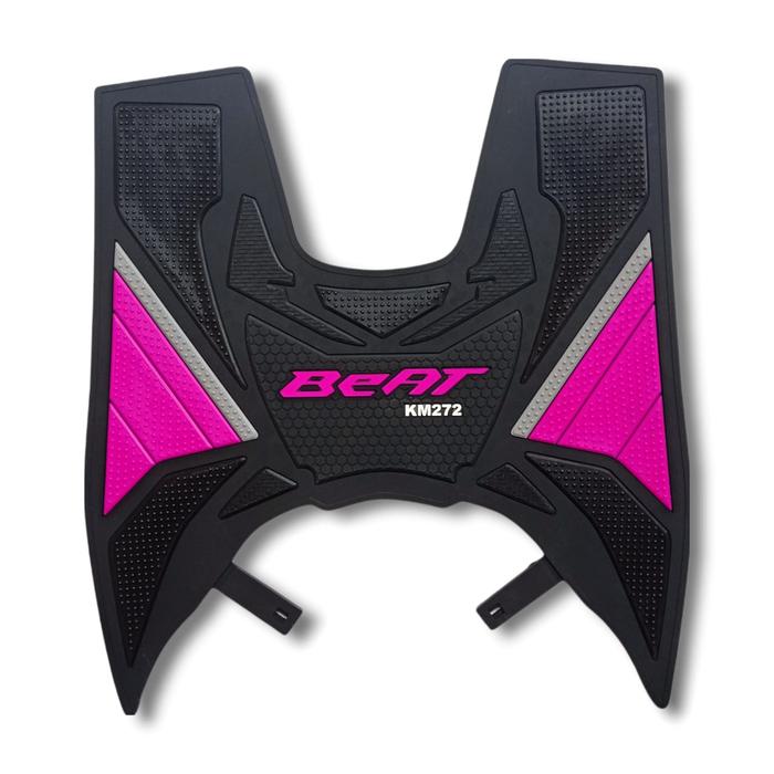 Gambar AKSESORIS VARIASI KARPET BEAT KARBU ALAS PIJAKAN KAKI MOTOR HONDA BEAT - Pink dari Tridis Store undefined Tokopedia