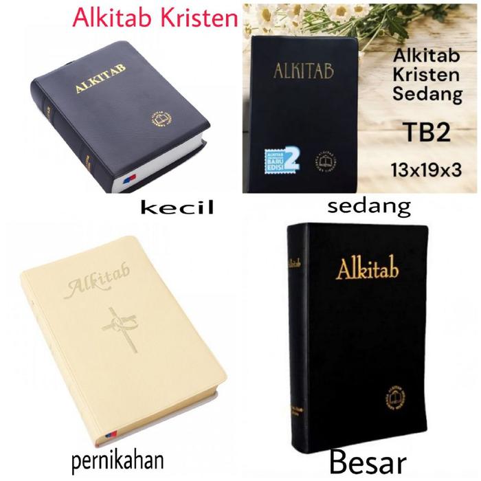 Gambar Aneka Alkitab Katolik Deuterokanonika Kristen Protestan Sampul Alkitab - AlkitabKristen, Pernikahan dari Yeraya Toko Rohani undefined Tokopedia