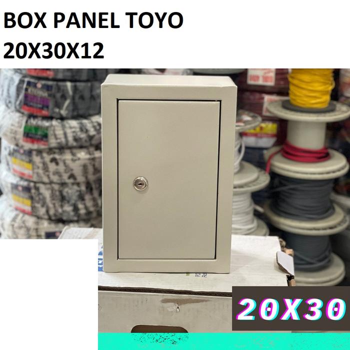 Gambar Box Panel Listrik 20x30x12 Xpro / Box Panel Listrik / Box Panel Murah - INDOOR-TOYO dari Cahaya Star Listrik undefined Tokopedia