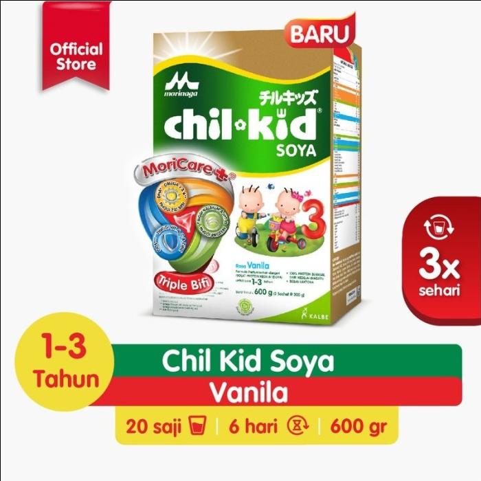 Gambar Chil Kid Soya Vanila 600 g Susu Pertumbuhan Anak Usia 1-3 Tahun Kemasa dari Angel Baby Shop_pondok kelapa undefined Tokopedia