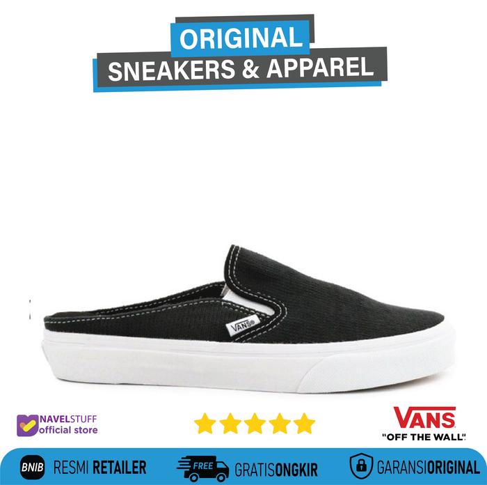 Sneakers Vans Mule Slip On Jual VANS Slip On Mule Cozy Knit Black