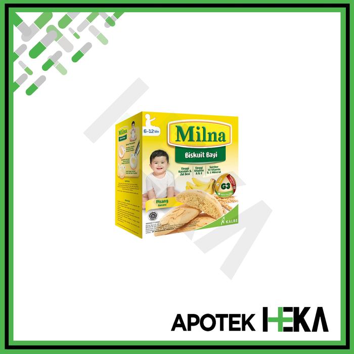 Gambar Milna Baby Biscuit - Cemilan Biskuit Bayi 65 gr 130 gr - Apel Jeruk dari Apotek Heka Bandung undefined 3 Tokopedia