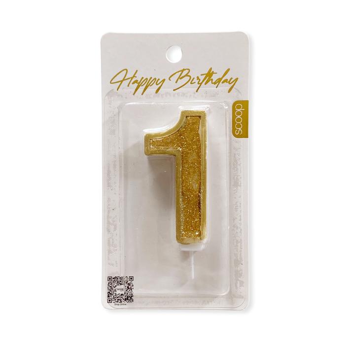 Gambar Scoop Lilin Ulang Tahun Angka Birthday Candle Gold 65250100 - 01 dari Scoop Ideas undefined Tokopedia