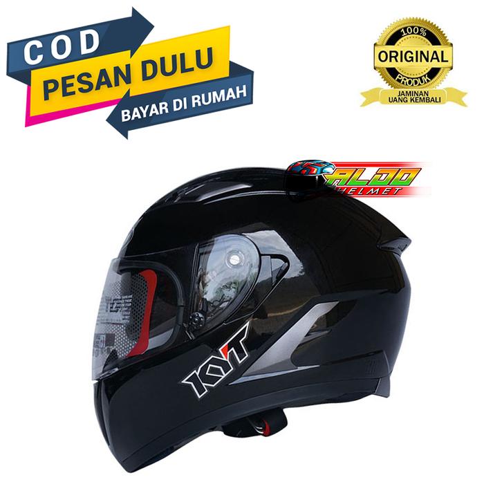 Harga Helm Kyt Falcon Full Face Jual Helm Kyt Falcon Fr Flow Black