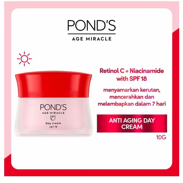 Gambar Ponds Pelembab wajah Age Miracle New Day Cream || Night Cream  Kemasan - Day Cream dari sarmaina_shop2 undefined Tokopedia