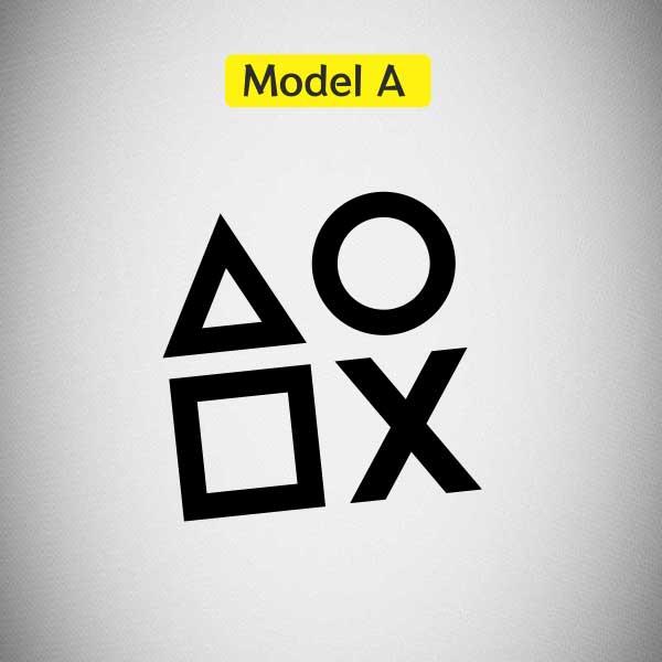 Gambar Stiker Game Cheat GTA PS 2 / Sticker Logo Playstation / Stiker Game - Model A, Hitam dari stikerkita undefined Tokopedia