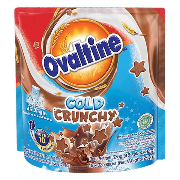 Gambar Ovaltine Crunch Iced Choco isi 18 Stick dari Diamond Supermarket undefined Tokopedia