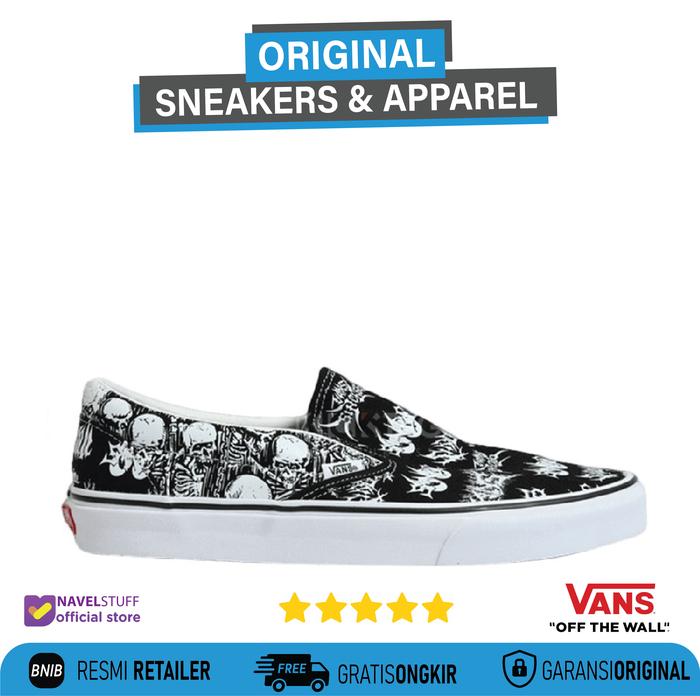 Vans Slip On Forgetten Black White ORIGINAL
