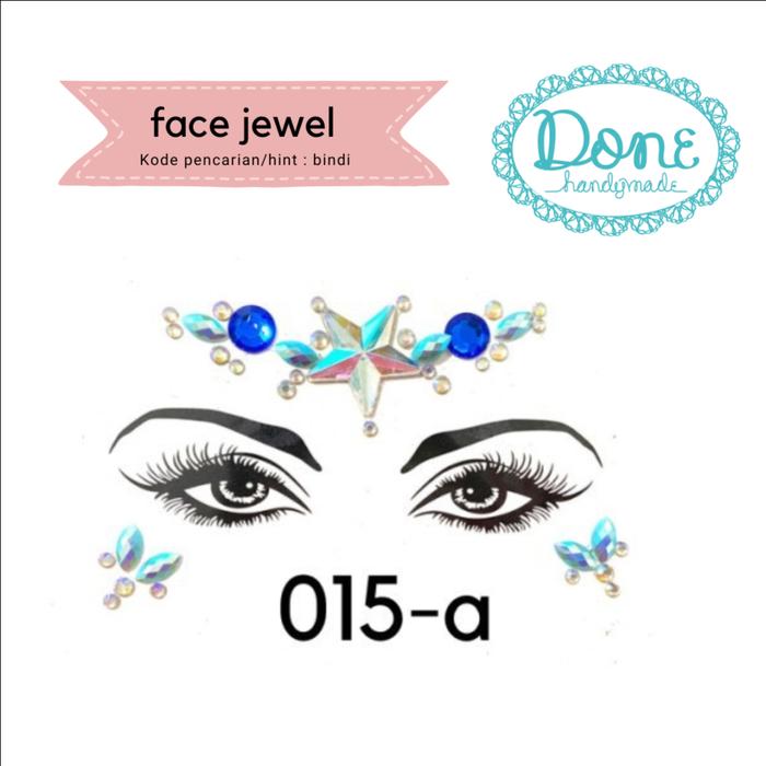 Gambar Face jewels bindi accesories make up artist dancer make up body art 02 - FC 15a dari Done Handymade undefined Tokopedia