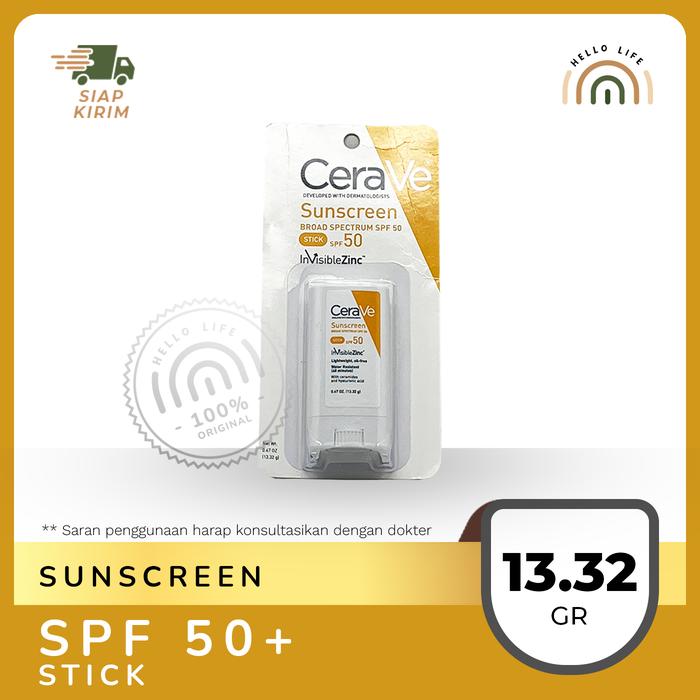 Gambar CERAVE MOISTURIZER - SUNSCREEN STICK dari Hello Life Store undefined Tokopedia