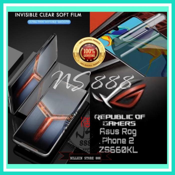 Gambar ASUS ROG PHONE II 2 ZS660KL HYDROGEL SPY SCREEN PROTECTOR ANTI GORES - SPY-MATTE, ASUS ROG PHONE2 dari Original Shop Nillkin undefined Tokopedia