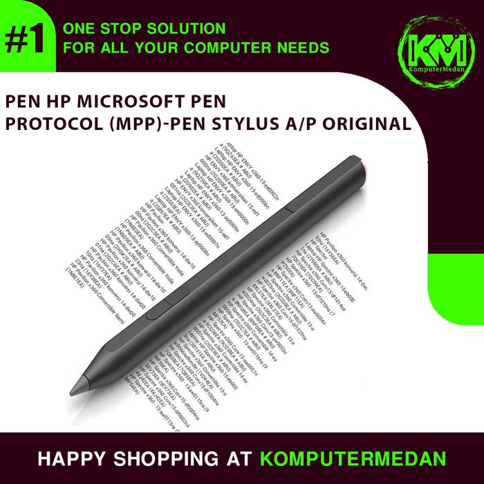 Gambar Stylus Pen HP MPP for HP Pavilion Envy Spectre X360 dari KomputerMedan OS undefined Tokopedia
